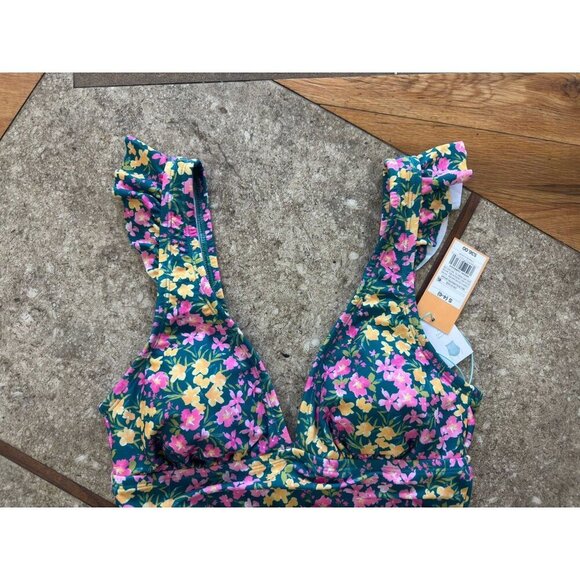 Kona Sol High Coverage Multicolored One Piece Women's Swimsuit Size S - Picture 6 of 11